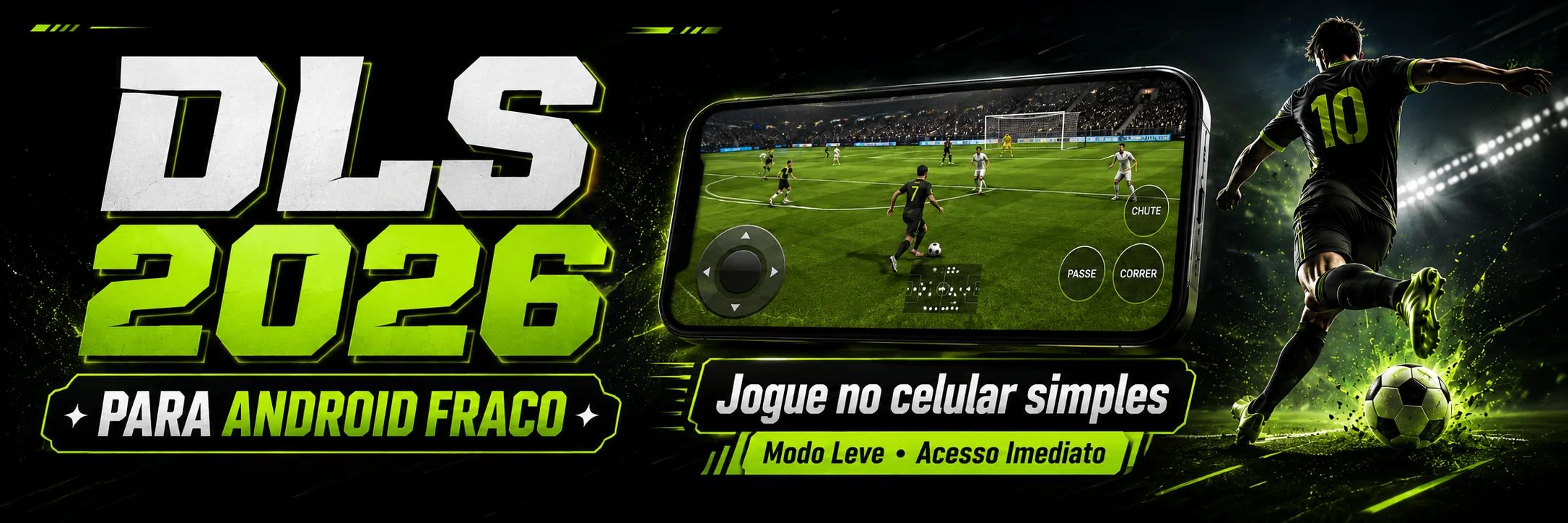 DLS 26 Para Android Fraco - checkout banner